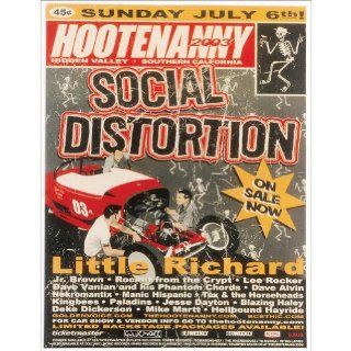 Social Distortion   Posters   Limited Concert Promo   Prints