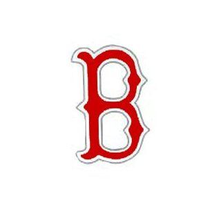 Mediumcling Boston Red Sox "B" Medium Cling Mlb Fan Major League Baseball Game Decoration Accessories  Sports Fan Automotive Flags  Sports & Outdoors