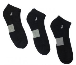 Polo Ralph Lauren 3 Pack Men's Low cut Socks Athletic Socks   Size 10 13, Black at  Men�s Clothing store Casual Socks