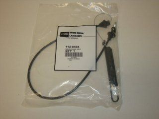 Replacement part For Toro Lawn mower # 112 0504 CABLE ENGAGE, DECK  Walk Behind Lawn Mowers  Patio, Lawn & Garden