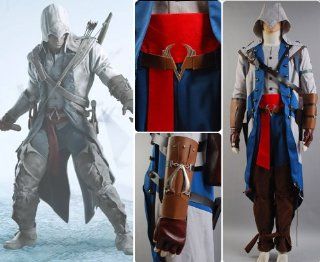 Assassin's Creed 3 Connor Kenway Cosplay Costume AC III Revolutionary War Toys & Games