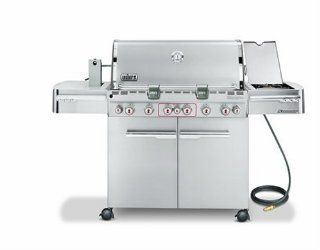 Weber 2880301 Summit S 670 Natural Gas Tuck Away Rotisserie Grill, Stainless Steel (Discontinued by Manufacturer)  Bbq Grill  Patio, Lawn & Garden