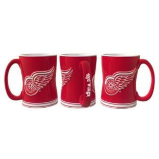Detroit Red Wings Nhl Coffee Mug   15Oz Sculpted  Other Products  
