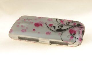 LG Optimus S LS670 Hard Case Cover for Pink Vines Cell Phones & Accessories