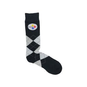 Pittsburgh Steelers For Bare Feet Argyle Dress Sock