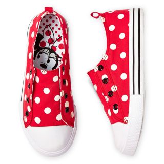 Disney Red Minnie Mouse Girls Sneakers, Girls