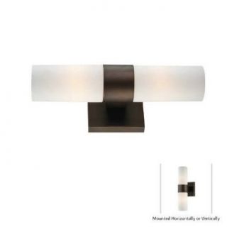 Minka Lavery 6212647 2 Light Wall Sconce in Copper Bronze Patina with Etched Opal Glass 6212647    