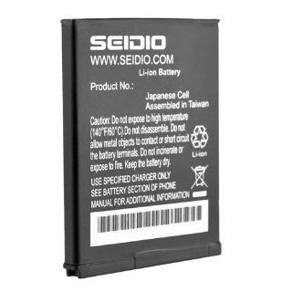 Seidio Innocell 1750mAh Slim Extended Battery for use with HTC ThunderBolt/myTouch 4G   Black Cell Phones & Accessories