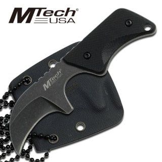 MTECH USA MT 674 Fixed Stainless Steel Blade  Tactical Fixed Blade Knives  Sports & Outdoors