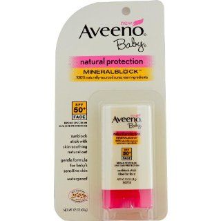Aveeno Baby Natural Protection Stick SPF 50 plus    0.5 oz Health & Personal Care