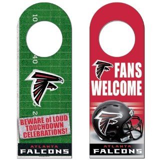 Atlanta Falcons Official NFL 13"x4" Wood Sign  Sports Fan Street Signs  Sports & Outdoors