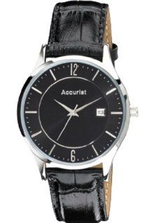 Accurist MS649B Mens Black Watch Watches