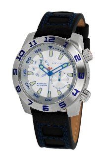 ANDROID Men's AD675BBU Octoploid Analog Swiss Quartz Black Watch Watches