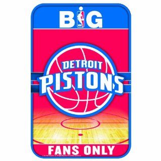 NBA Detroit Pistons 11x17 Inch Sign  Sports Fan Street Signs  Sports & Outdoors