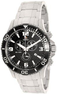 Swiss Precimax Men's SP13057 Tarsis Pro Black Dial Silver Stainless Steel Band Watch Swiss Precimax Watches