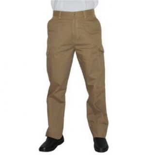 Mens Joseph Abboud light khaki cargo pants (Size 34) at  Mens Clothing store