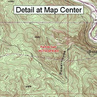 USGS Topographic Quadrangle Map   Pactola Dam, South Dakota (Folded/Waterproof)  Outdoor Recreation Topographic Maps  Sports & Outdoors