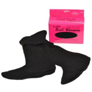 Women's Corky's Fleece Socks Shoe Snow Rain Boot Warmers Cold Weather Liners Shoes
