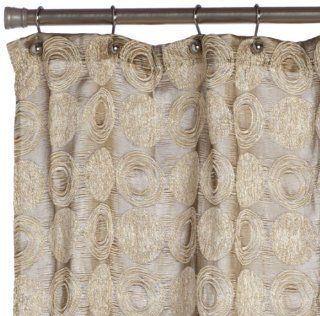 Editex Home Textiles Mona Lisa Shower Curtain, 70 by 72 Inch, Gold  