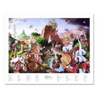 Catchpenny (Fairy Tales & Nursery Rhymes) Poster by T. E. Breitenbach. 28x22 inches   Prints