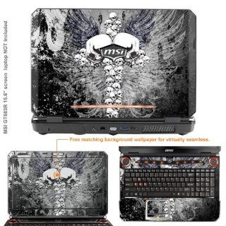 Protective Decal Skin Sticker for MSI GT683R GT683DXR with 15.6 in Screen case cover GT683R 243 Electronics