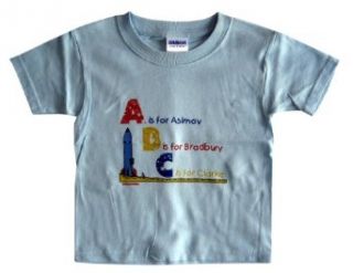 Clever Cuties A is for Asimov Sci Fi Author YouthT Shirt Clothing