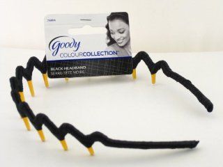 Goody Colour Collection Ribbon Wrapped Head Band   Black  Fashion Headbands  Beauty