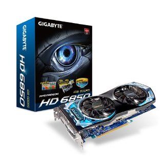 GIGABYTE ATI Radeon HD6850 1GB DDR5 2DVI/HDMI/DisplayPort PCI Express Video Card GV R685OC 1GD Electronics