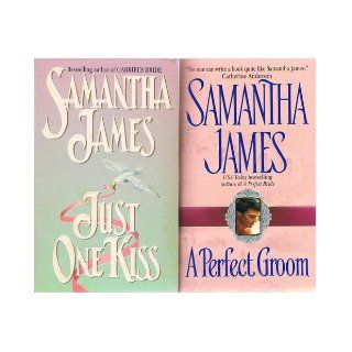 Samantha James 4 Pack A Perfect Groom, Just One Kiss, One Moonlit Night & His Wicked Ways (Various) Samantha James Books