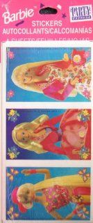 Barbie Stickers 4 Sheets   Party Express (1995 Mattel/Hallmark) Toys & Games
