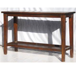 Victoria Solid Wood Entry Hall Sofa Foyer Console Table  