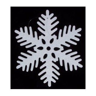 14" White XL Snowflake Christmas Ornaments   Decorative Hanging Ornaments