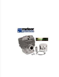 Meteor Piston & Cylinder Assembly (54mm) for Stihl 066, MS 660 Chainsaws  Saddles  Sports & Outdoors