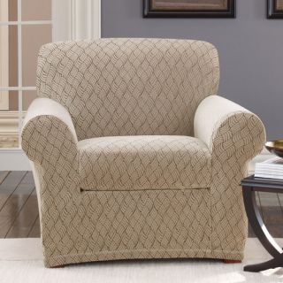 Sure Fit Stretch Metro 1 Piece Club Chair Slipcover