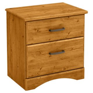 South Shore Cabana 2 Drawer Nightstand