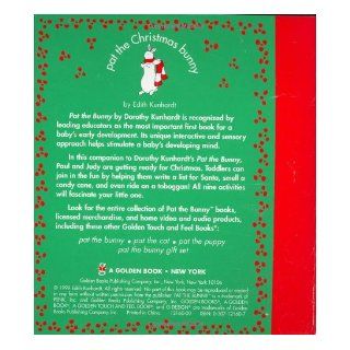 Pat the Christmas Bunny Edith Kunhardt Davis 9780307121608 Books