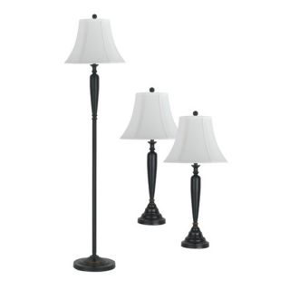 Table Lamp (Set of 2) and Floor Lamp Set