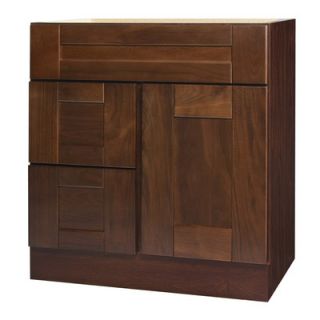 Coastal Collection Georgetown Series 30 Chestnut Bathroom Vanity Base