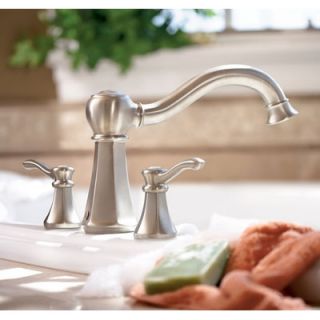 Moen Vestige Double Handle Deck Mount Roman Tub Faucet Lever Handle