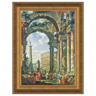 Design Toscano Roman Capriccio, 1735 Replica Painting Canvas Art
