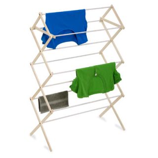 Wood Folding Clothes Drying Rack