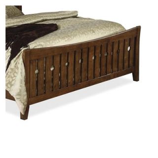 Riverside Furniture Craftsman Home Slat Bed