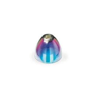 Iridescent track head shade Iridescent glass Available for use on Aero