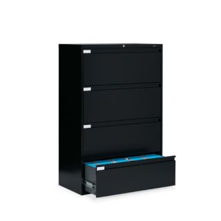 9300 Series 36 W Four Drawer Lateral File