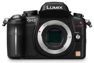 Panasonic Lumix DMC GH2 16.05 MP Live MOS Interchangeable Lens Camera with 3 Inch Free Angle Touch Screen LCD [Body Only] (Black)  Digital Cameras  Camera & Photo