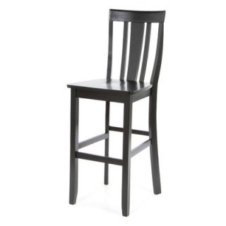 Crosley Shield Back 30 Barstool in Black