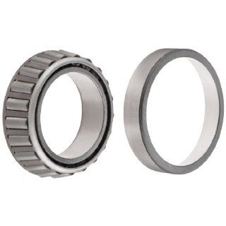 Timken SET3 Tapered Roller Bearing Cone and Cup Set, Steel, Inch, 0.8437" ID, 1.9690" OD, 0.690" Cup Width