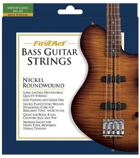 First Act MX690 Electric Bass Guitar Strings Musical Instruments