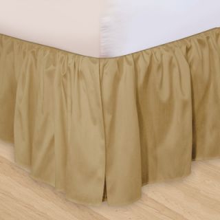 Veratex Hike Up Your Skirt Ruffled Bedskirt in Taupe