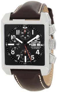 Fortis Men's 667.10.41 L.16 Square Chronograph Watch Watches